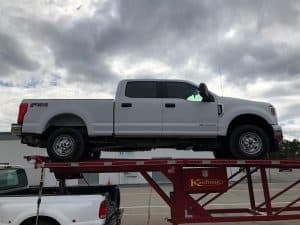 personalized ford pick up truck transport