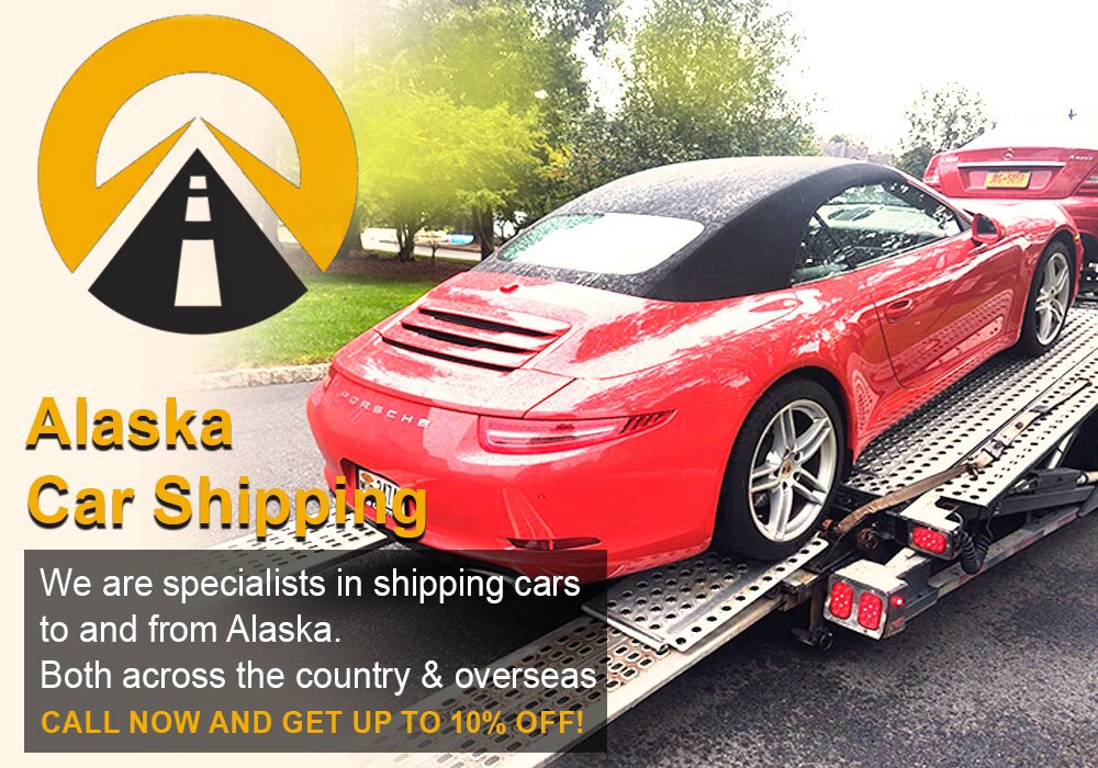 Expert and Affordable Alaska Car Hauling Services, shipping a 2022 Red and black Porsche Carrera