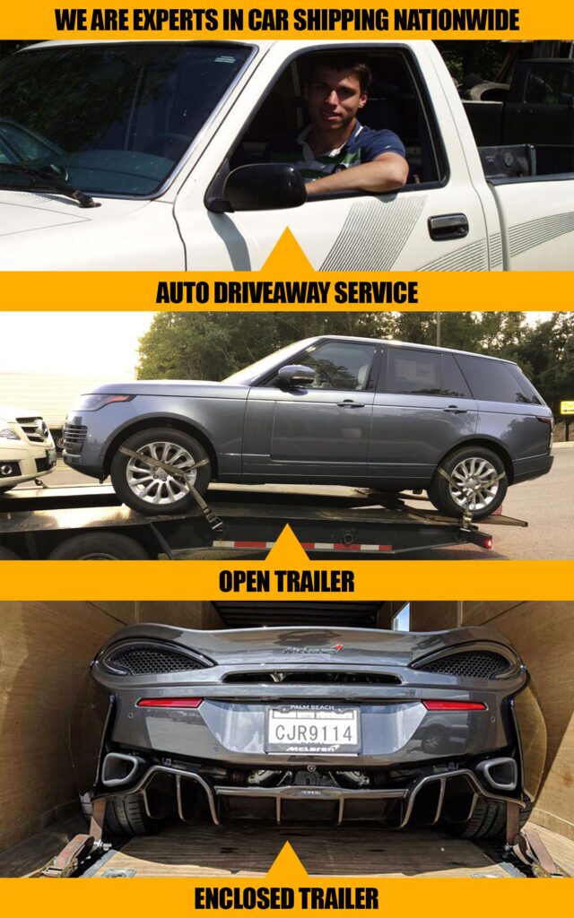 Car transport typically falls into two categories: Auto driveaway service or shipping your car on a truck trailer