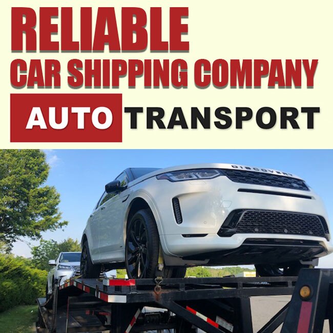 Auto transport is a reliable car shipping company moving a White 2022 Land Rover Range Rover Evoque from FL to NY using an open trailer