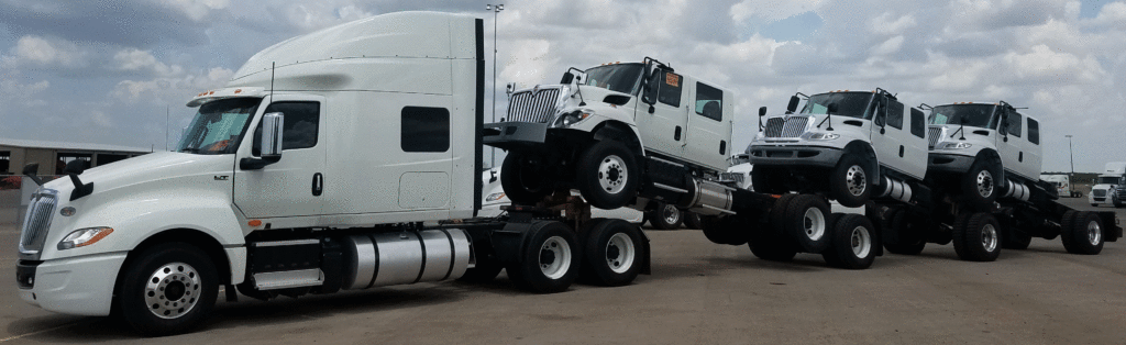piggy backing semi-trucks