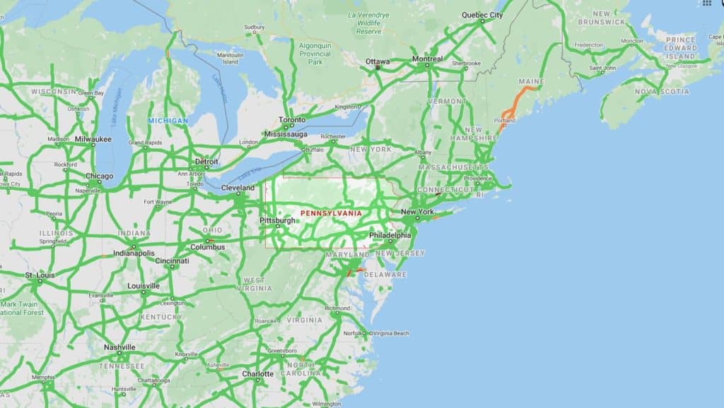 Driveaway services in Pennsylvania