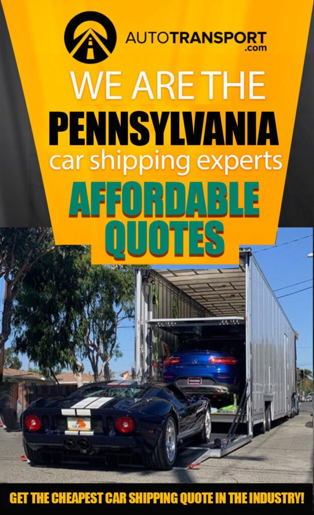 Cheap car shipping quotes in Pennsylvania