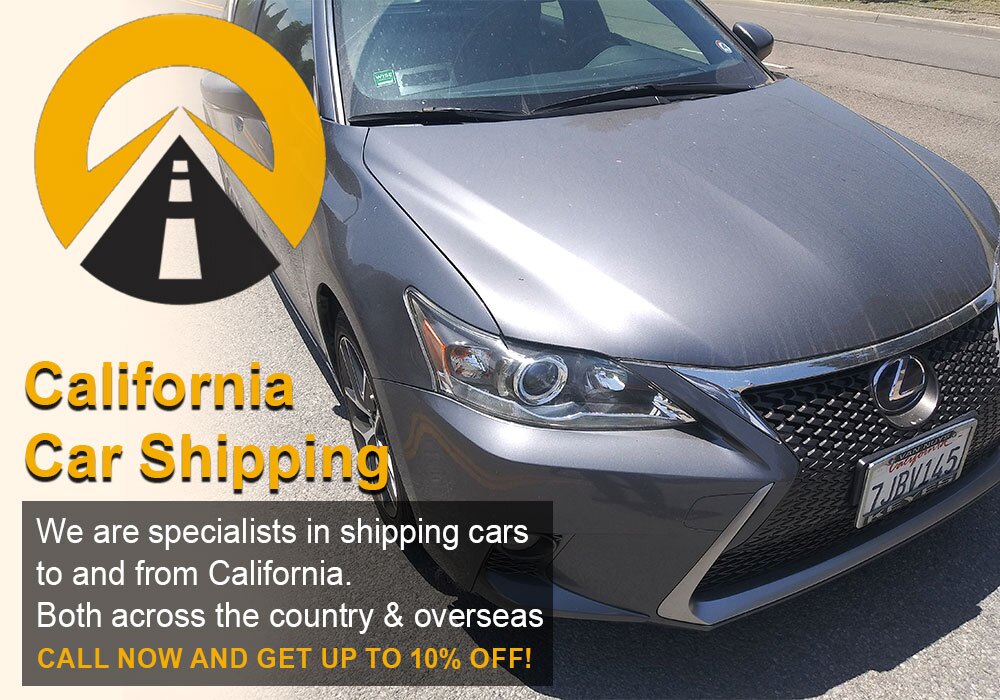 California car shipping, hauling a 2024 Lexus sedan color gray