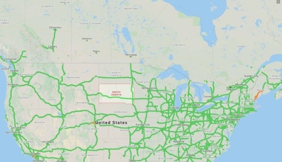 south dakota map