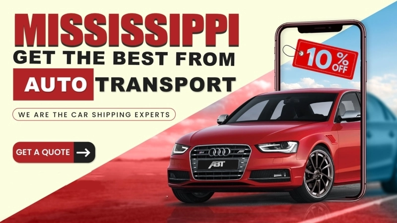 Mississippi car shipping experts