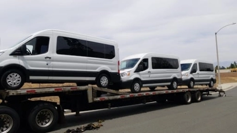 Van transportation and cargo van shipping in Florida