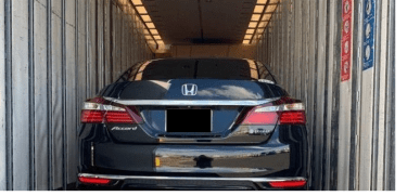 honda accord with blocked license plate