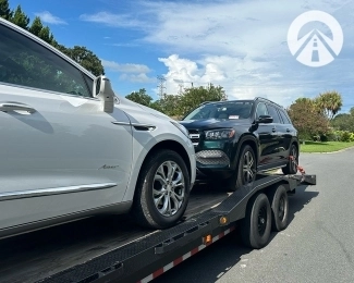 Fleet vehicle transport service for companies and commercial accounts
