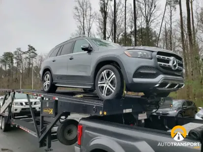 Mercedes SUV enclosed auto transport service