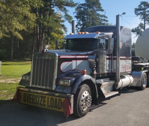 Garland roadworthy semi truck driveaway planning example