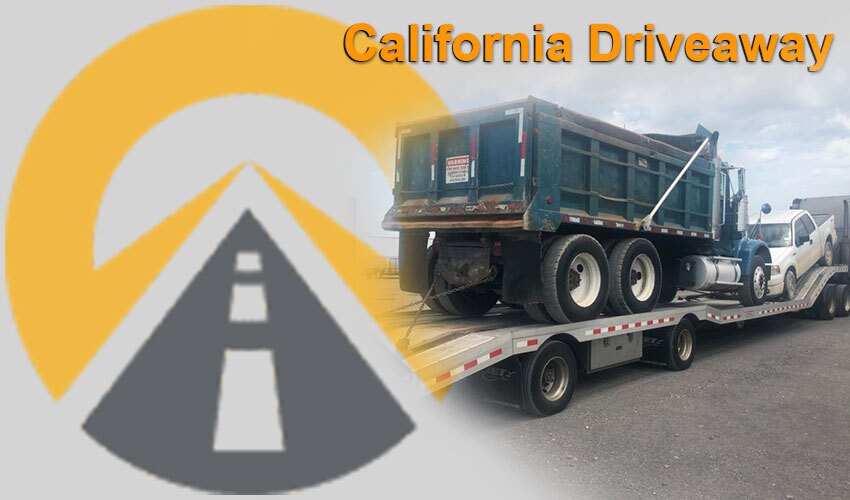 California Driveway, shipping dump truck from San Diego, CA to San Francisco, CA