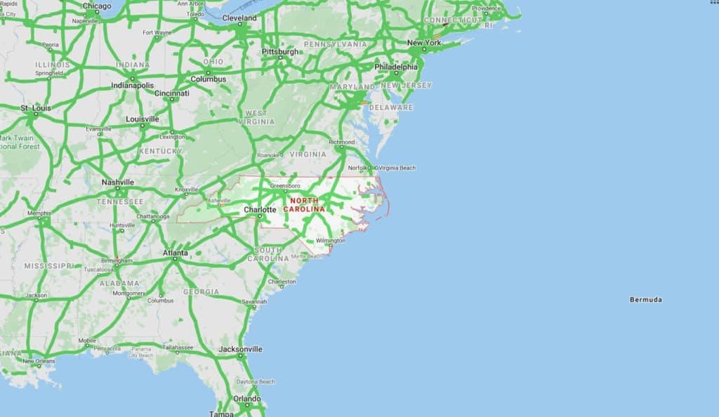 Driveaway services in North Carolina