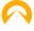 Logo featuring a stylized yellow highway curving upward into a half circle, set against a white background