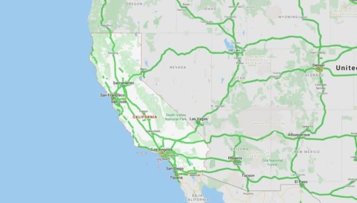california map