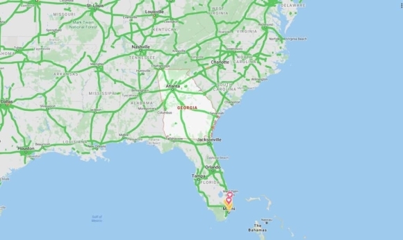 georgia map