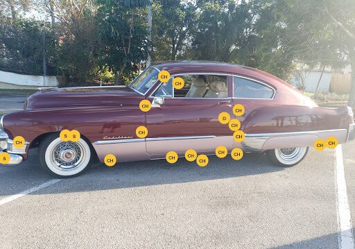 vintage cadillac