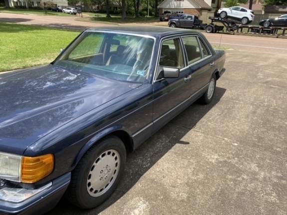 1991 mercedes benz 350 class transport