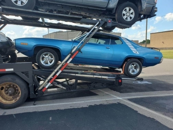 Punto de recogida y ruta para transporte de autos desde Broken Arrow, Oklahoma (OK)