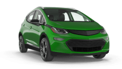 green electric vehicle logo