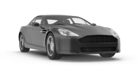 black sports car logo