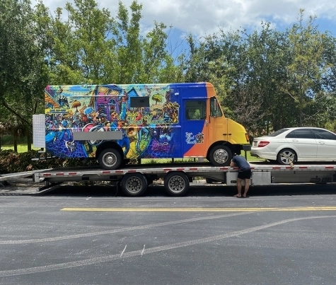Rockford work truck driveaway planning example