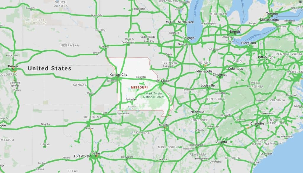 missouri map