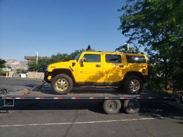 hummer h2 car transport carrier