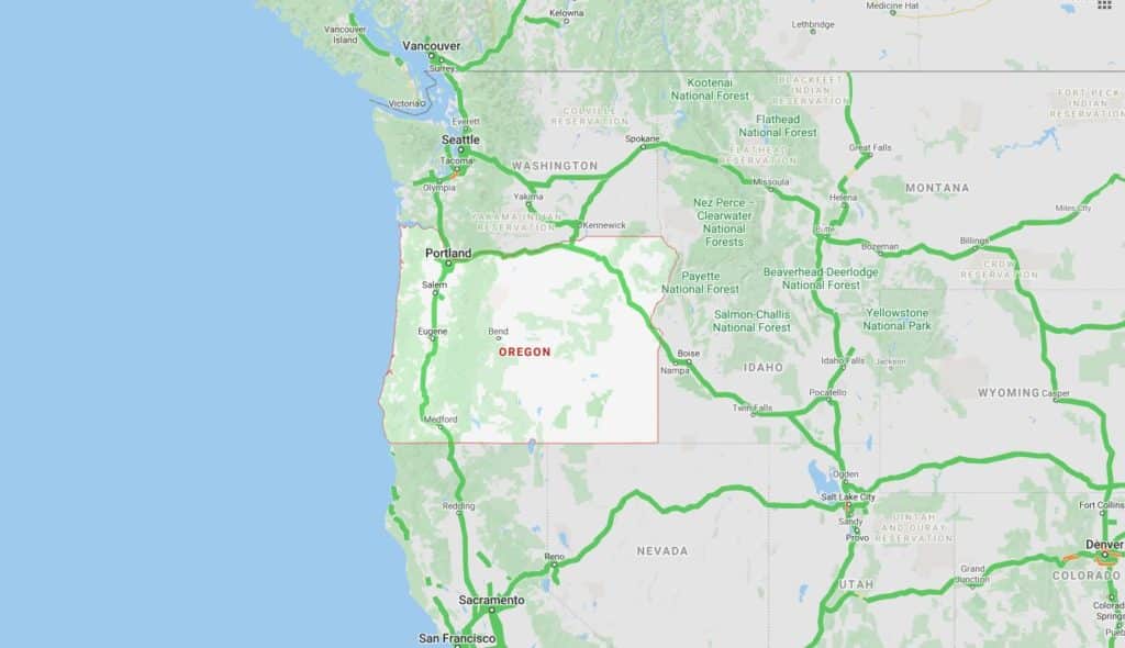 Driveaway services in Oregon