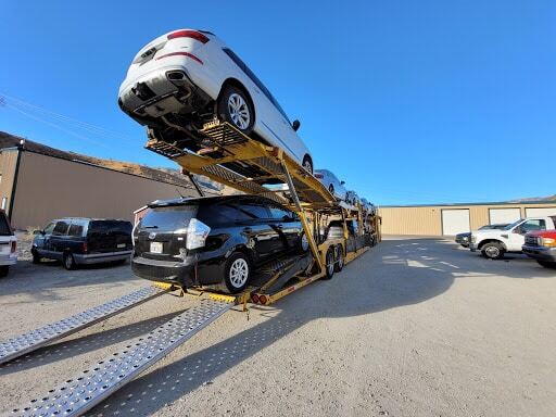 mulitple vehicle open trailer transport