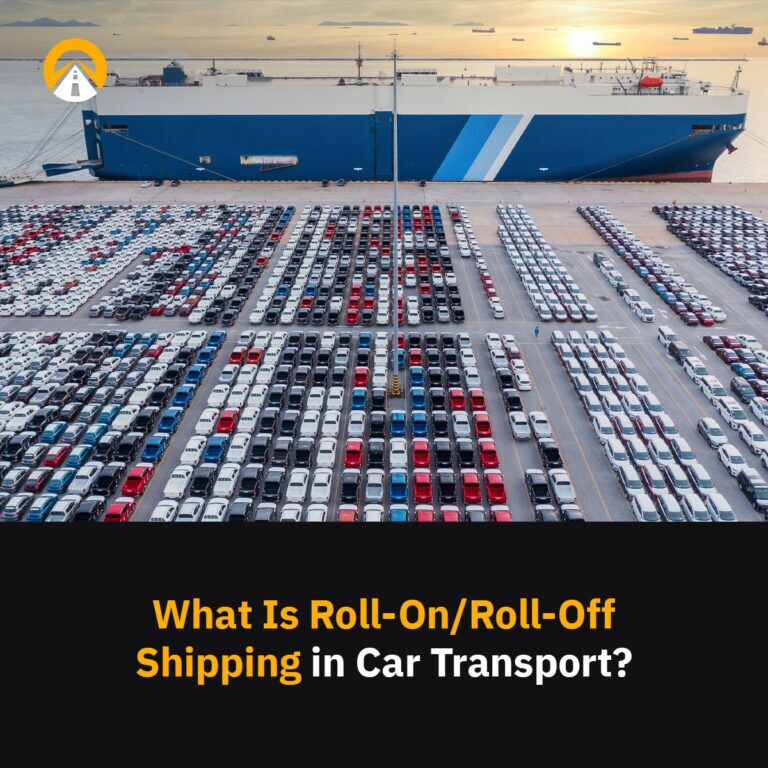 Shipping Cars by Sea on a Ship.