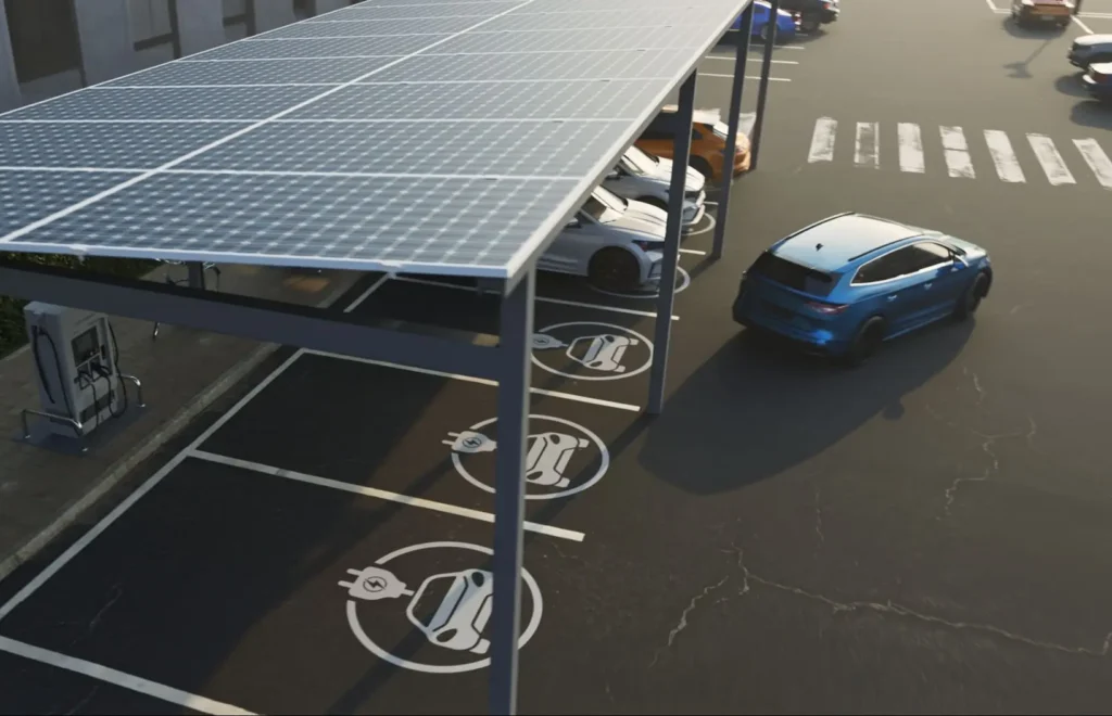 Electric Car Charging Station