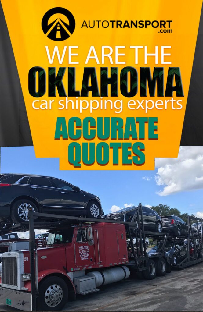 Acuurate car shipping quotes in Oklahoma