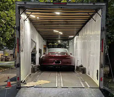 Satisfied customer car transport