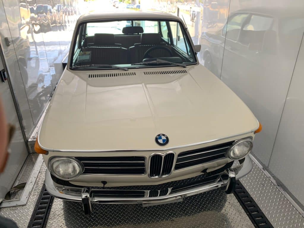 classic BMW for auto transport