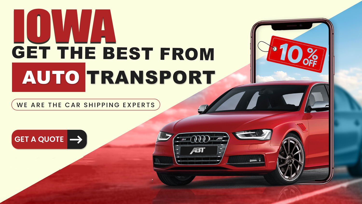 Car shipping experts in Iowa
