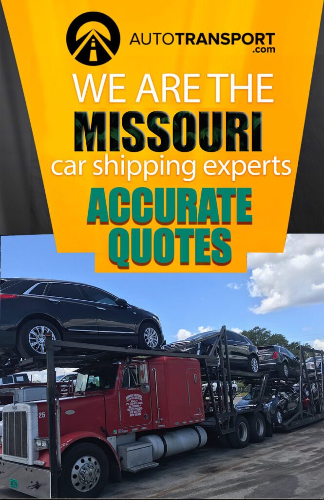 Reliable accurate car shipping quotes in Missouri