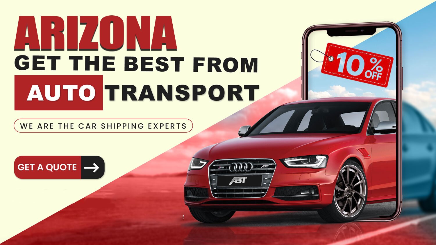 Reliable car shipping service in Arizona