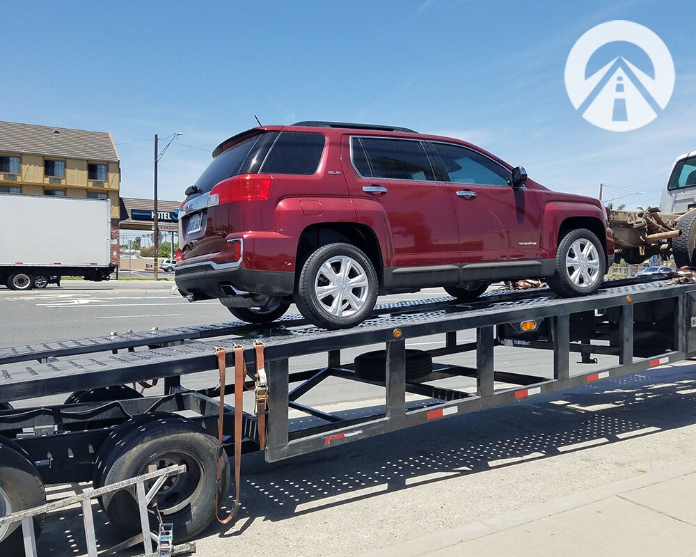 Shipping a Red 2020 GMC Terrain from NC to CO