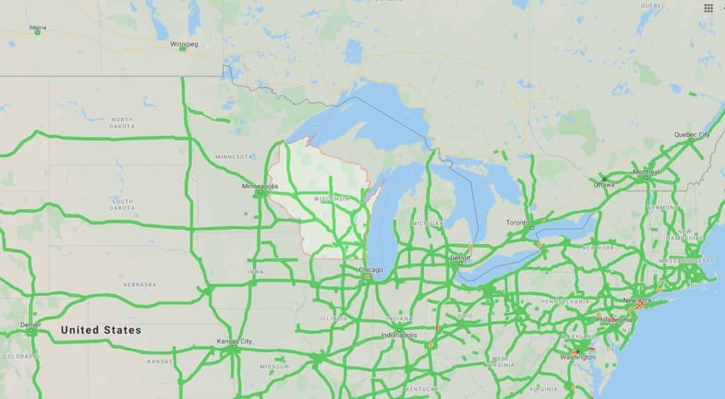 wisconsin car traffic for auto transport