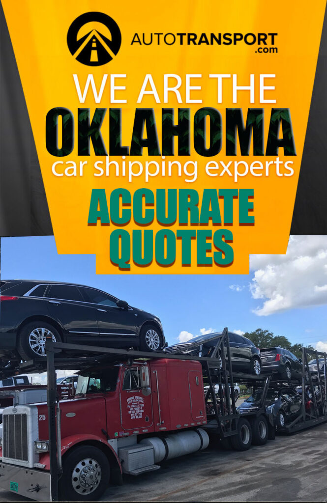Acuurate car shipping quotes in Oklahoma