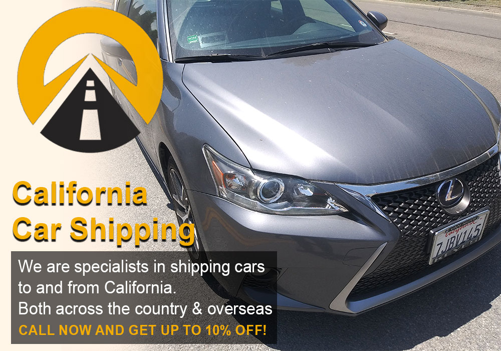 California car shipping, hauling a 2024 Lexus sedan color gray