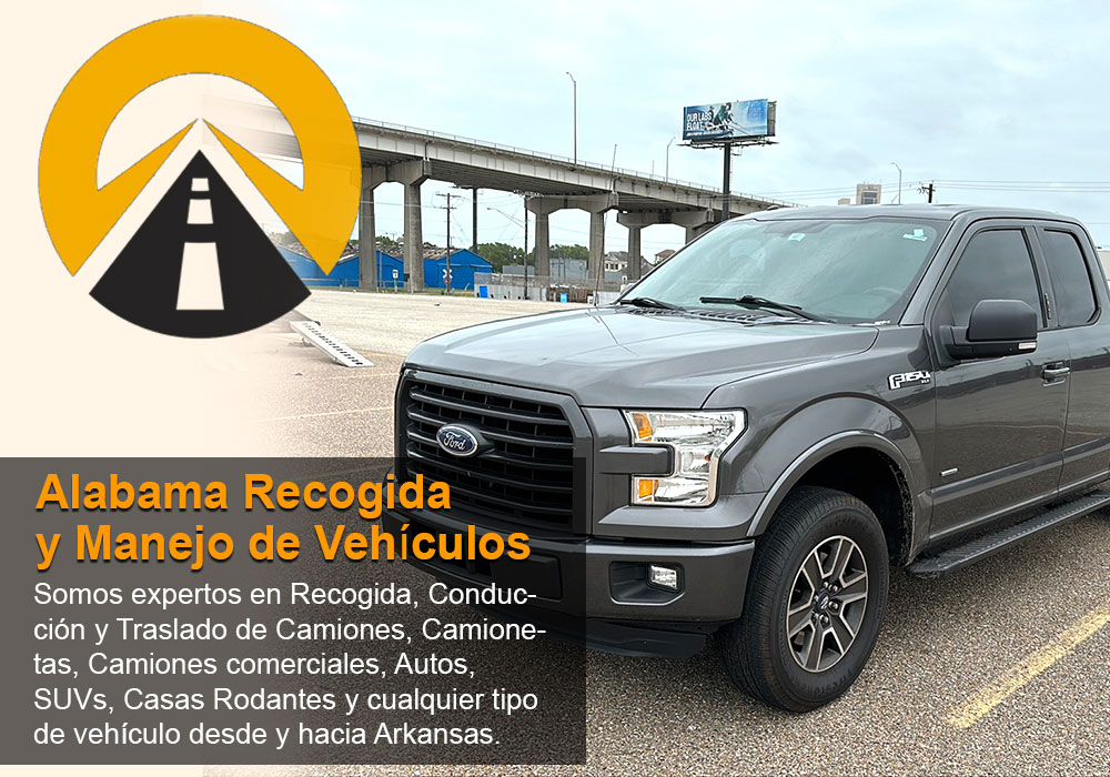 Recogida, Conducción y Traslado en Alabama
